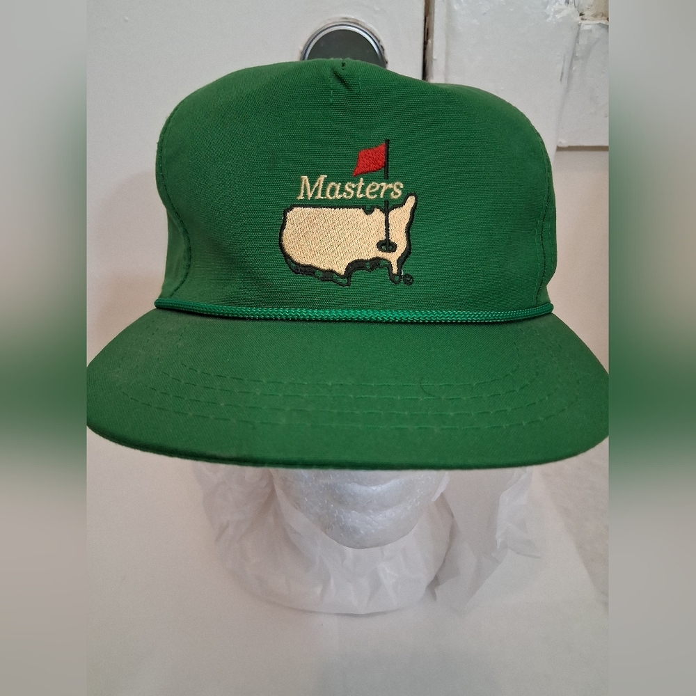 Vintage 80s Masters Golf Tournament Hat